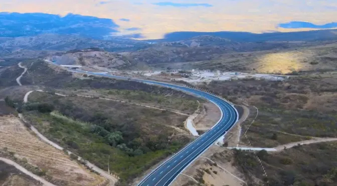 new oaxaca highway to puerto escondido